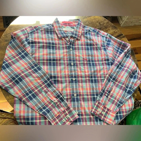 Tommy Bahama | men’s SIESTA KEY NAPA CHECK
ISLANDZONE SHIRT. Size: L - Picture 3 of 16